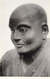 N26032154○絵葉書○京都 六波羅蜜寺　仏師湛慶像 鎌倉時代 重要文化財　古写真 昭和20年代○和本古書古文書