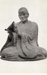 N26032155○絵葉書○京都 六波羅蜜寺　伝・平清盛像 鎌倉時代 重要文化財　古写真 昭和20年代○和本古書古文書