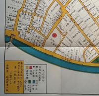 D26030054〇復刻版 御江戸番町絵図 元治元年 千代田区の一部  江戸切絵図 尾張屋版 人文社 日本地図選集社 昭和年代〇和本古書古文書