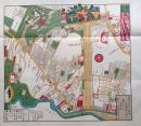 D26030068〇復刻版 音羽絵図 安政４年 文京区の一部  江戸切絵図 尾張屋版 人文社 日本地図選集社 昭和年代〇和本古書古文書