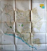 D26032905〇古地図 世田谷区 東京都区分詳細図 日地出版 昭和３２年 〇和本古書古文書