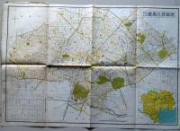 D26032908〇古地図 豊島区 東京都区分詳細図 日地出版 昭和３２年 〇和本古書古文書
