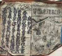 D26040121〇庭訓往来図賛  往来物 寺子屋 江戸末期〇和本古書古文書