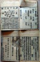 D26040302〇唐三体詩　上中下巻三冊 元禄８年〇和本古書古文書	