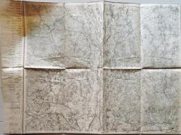 D26033102〇古地図 五万分一図 藤沢 神奈川県  昭和２年〇和本古書古文書
