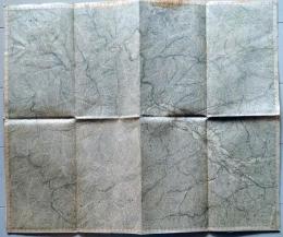 D26033103〇古地図 五万分一図 古川 飛騨 昭和年代〇和本古書古文書