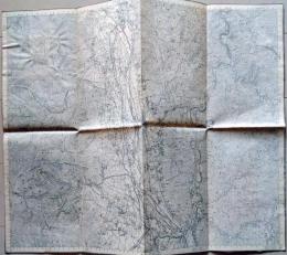 D26033105〇古地図 五万分一図 信濃池田 長野県  昭和年代〇和本古書古文書