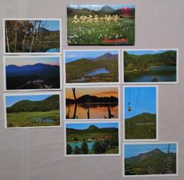 N26040618○絵葉書 セット 長野県 志賀高原の詩情 カラー１４枚組　昭和年代○和本古書古文書