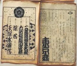 D26040927〇歌舞伎興行案内 明治３９年 番付 図示 東京座〇和本古書古文書