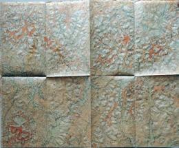 D26033108〇古地図 五万分一図 西市 山口県 戦前昭和年代〇和本古書古文書