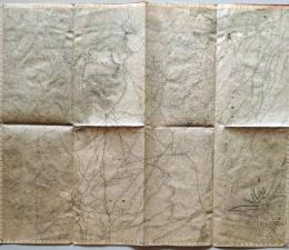 D26033109〇古地図 五万分一図 富士山 静岡県 山梨県 戦前昭和年代〇和本古書古文書