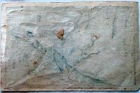 D26041503〇一枚摺物 彩色木版画 広重京都名所之内 通天橋ノ紅楓（東福寺の紅葉） 貴重品 題名英文併記 ハガキサイズ 昭和年代〇和本