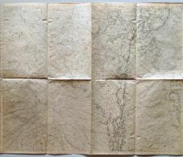 D26033111〇古地図 五万分一図 御殿場 静岡県 戦前昭和年代〇和本古書古文書