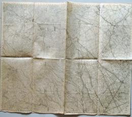 D26033117〇古地図 五万分一図 塩原 栃木県 戦前昭和年代〇和本古書古文書