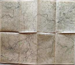 D26033119〇古地図 五万分一図 寄居 埼玉県 戦前昭和年代〇和本古書古文書