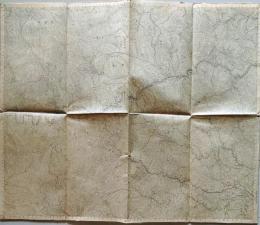 D26033120〇古地図 五万分一図 万場 群馬県 戦前昭和年代〇和本古書古文書