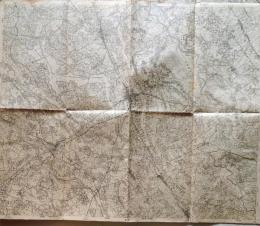 D26033125〇古地図 五万分一図 大宮 埼玉県 戦前昭和年代〇和本古書古文書