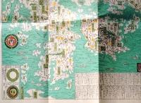 D26042001〇複製 元禄日本全国図 元禄四年作  相模屋版全国道中図集  古地図史料出版 昭和年代〇和本古書古文書