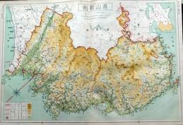 D26042028〇古地図比較 分県地図比較  和歌山県 和歌山市街図  昭和32年と43年 大日本分県地図併地名総覧抜粋〇和本古書古文書