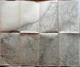 D26050402〇古地図 五万分一図 太田 島根県 出雲  戦前昭和年代〇和本古書古文書