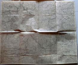 D26050408〇古地図 五万分一図 村岡 鳥取件 戦前昭和年代〇和本古書古文書