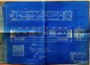 D26050808〇青焼図面 鉄道  四輪ボギー荷物車  昭和１２年〇和本古書古文書