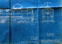 D26050809〇青焼図面 鉄道  MTK ED41機関車 昭和１７年〇和本古書古文書