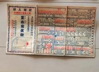 D26051202〇鉄道 時刻表 東海道 中央本線 常磐線 東京駅  昭和１２年〇和本古書古文書