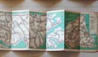 D26051211〇鉄道 鉄道案内図   日本地図 昭和２１年〇和本古書古文書
