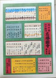 D26051600〇復刻印刷   六十余州名所図会 目録  歌川広重による日本全国の名所 静岡新聞社  昭和年代〇和本古書