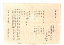 N26052608○明治布告布達○司法省 人相書 捜索捕縛手配 ○福島県無籍佐藤喜巳蔵 24年 福島県於て懲役終身所刑中逃走 司法卿大木喬任 長野県○和本古書古文書 
