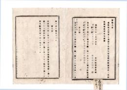 N26052630○明治布告布達○地租改正後買上地払下地潰地等収税除税区分３カ条を定む  右大臣岩倉具視○明治１０年太政官布告 栃木県○和本古書古文書　　　　
