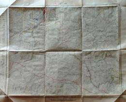 D26053118〇古地図 五万分一図 秩父大宮 埼玉県 昭和２０年代〇和本古書古文書