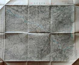 D26053122〇古地図 五万分一図 東京西南部 昭和２０年代〇和本古書古文書