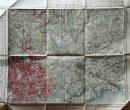 D26053123〇古地図 五万分一図 東京東北部 昭和２０年代〇和本古書古文書
