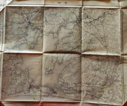 D26053127〇古地図 五万分一図 浜松 静岡県 昭和２０年代〇和本古書古文書