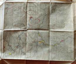 D26053136〇古地図 五万分一図 草津 長野県 昭和２０年代〇和本古書古文書