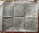 D26053138〇古地図 五万分一図 京都東北部 昭和２０年代〇和本古書古文書
