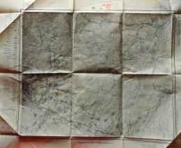 D26053140〇古地図 五万分一図 上田 群馬県 昭和２０年代〇和本古書古文書