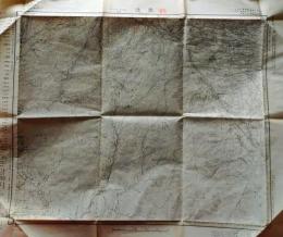 D26053144〇古地図 五万分一図 高遠 長野県 昭和２０年代〇和本古書古文書