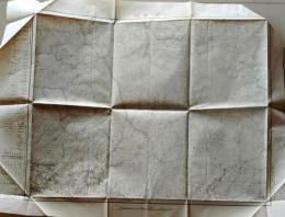 D26060105〇古地図 五万分一図 吉井 福岡県 昭和２０年代〇和本古書古文書
