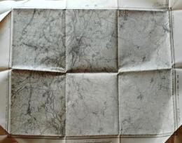D26060111〇古地図 五万分一図 長岡 新潟県 昭和２０年代〇和本古書古文書