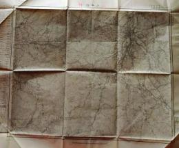D26060116〇古地図 五万分一図 大宰府 福岡県 昭和２０年代〇和本古書古文書
