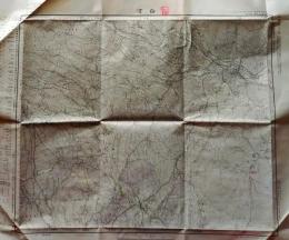D26060119〇古地図 五万分一図 白河 福島県 昭和２０年代〇和本古書古文書