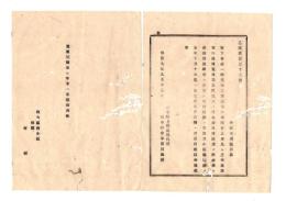 N26052699○明治布告布達○荒地反別及び年季一筆限取調帳 雛形に照準し可差出 栃木県令鍋島幹○明治９年栃木県布達○和本古書古文書

