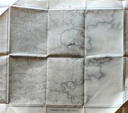 D26060128〇古地図 五万分一図 釜石 宮城県 昭和２０年代〇和本古書古文書
