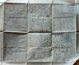 D26060136〇古地図 五万分一図 松本 長野県 昭和２０年代〇和本古書古文書