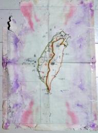 D26060503〇古地図 台湾 明治時代〇和本古書古文書