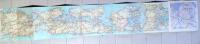 D26060521〇古地図  鉄道地図 バス路線入   昭和年代〇和本古書古文書
