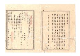 N26060635○明治布告布達○改組以来天災地変により官民地潰地荒地として減租の請求し方 小前帳雛形４式 栃木県令鍋島幹○明治１１年 栃木県布達○和本古書古文書
